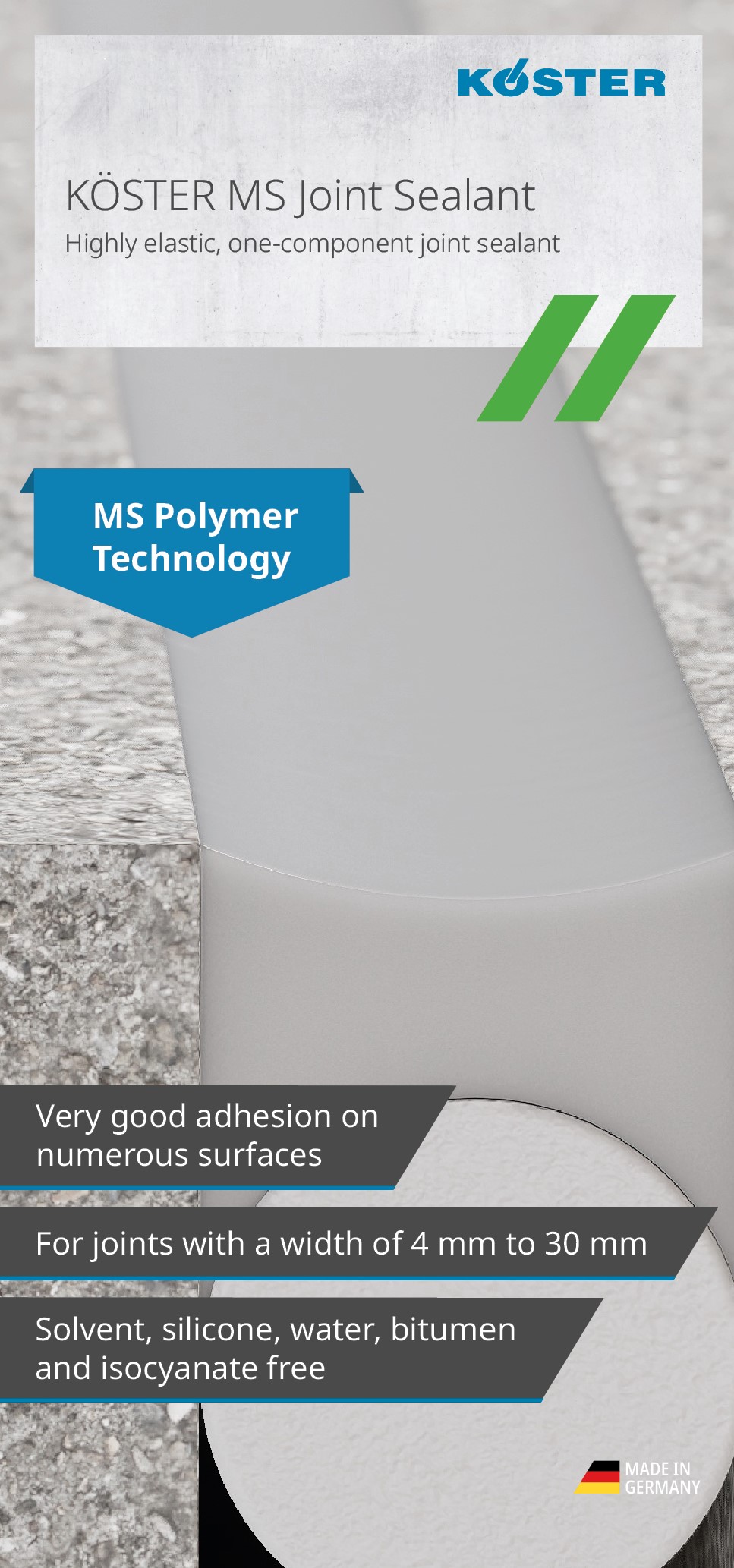 Flyer KÖSTER MS Joint Sealant